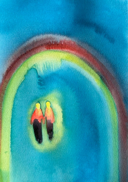 The sky remembers us